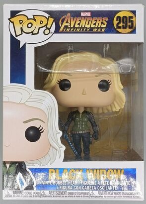 #295 Black Widow - Marvel Avengers Infinity War - BOX DAMAGE