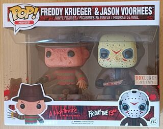 [2 Pack] Freddy Krueger & Jason Voorhees Horror Friday 13th