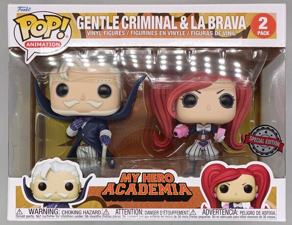 [2 Pack] Gentle Criminal & La Brava - My Hero Academia