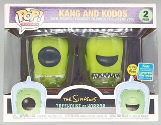 [2 Pack] Kang and Kodos - Glow - The Simpsons - 2019 Con