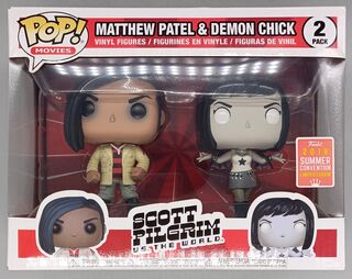 [2 Pack] Matthew Patel & Demon Chick -Scott Pilgrim 2018 Con