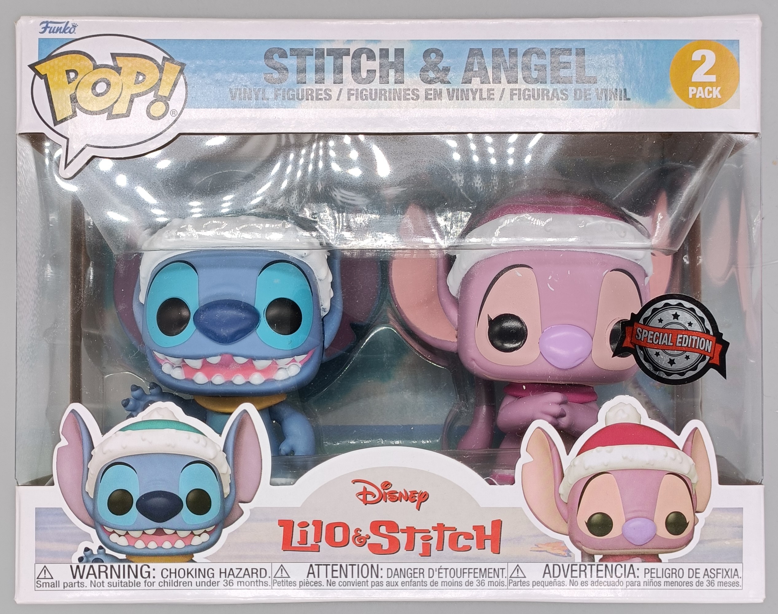 Figura Light up Stitch and Angel