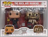 [2 Pack] The Rock and Mankind - Metallic - WWE
