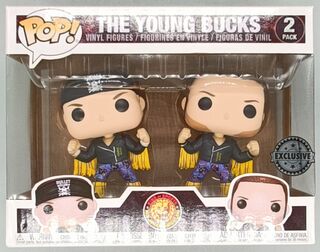 [2 Pack] The Young Bucks (Purple/Gold) - Wrestling Bullet Cl