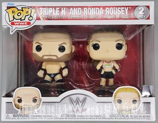 #[2 Pack] Triple H and Ronda Rousey - WWE