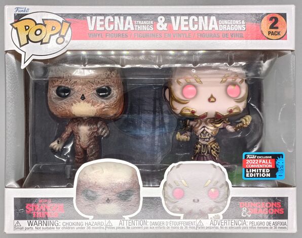 [2 Pack] Vecna & Vecna - Stranger Things - 2022 Con