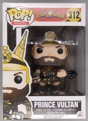 #312 Prince Vultan - Flash Gordon - BOX DAMAGE