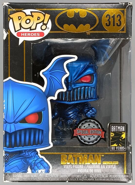 #313 Batman (Merciless) - Metallic - DC - BOX DAMAGE