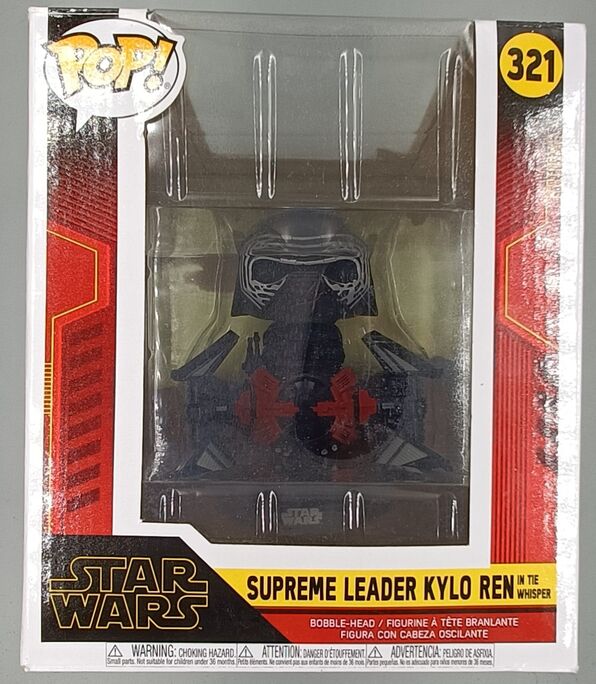 #321 Supreme Leader Kylo Ren (TIE Whisper) Deluxe Sta DAMAGE
