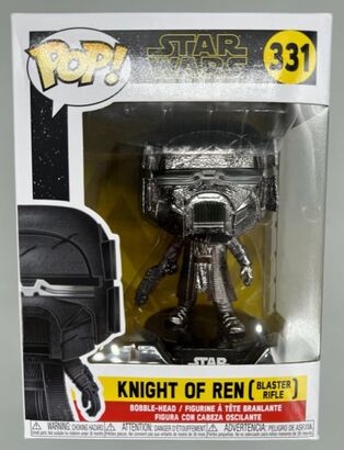 #331 Knight of Ren (Blaster Rifle Hematite) Chrome Star Wars