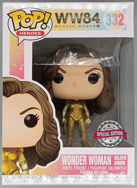 #332 Wonder Woman (Golden Armor No Wings) - DC - WW84 DAMAGE