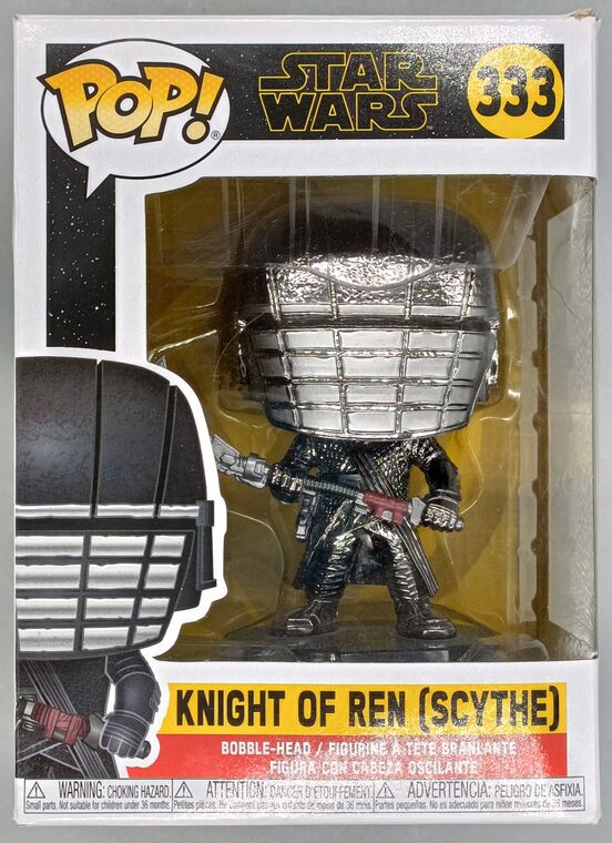 #333 Knight of Ren (Scythe Hematite) Chrome Star War DAMAGE