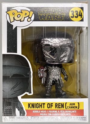 #334 Knight of Ren (Arm Cannon) Chrome - Star Wars DAMAGED