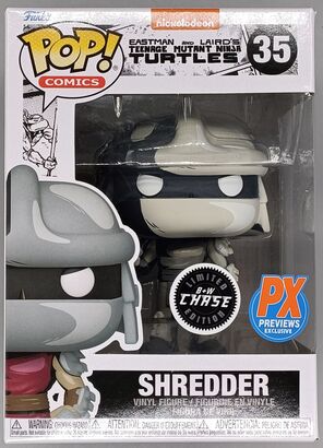 #35 Shredder B&W Chase - Teenage Mutant Ninja Turtles