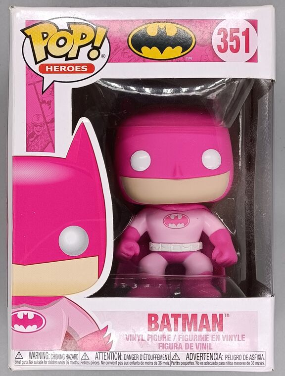 #351 Batman (BCA) - DC - Breast Cancer Awareness BOX DAMAGE
