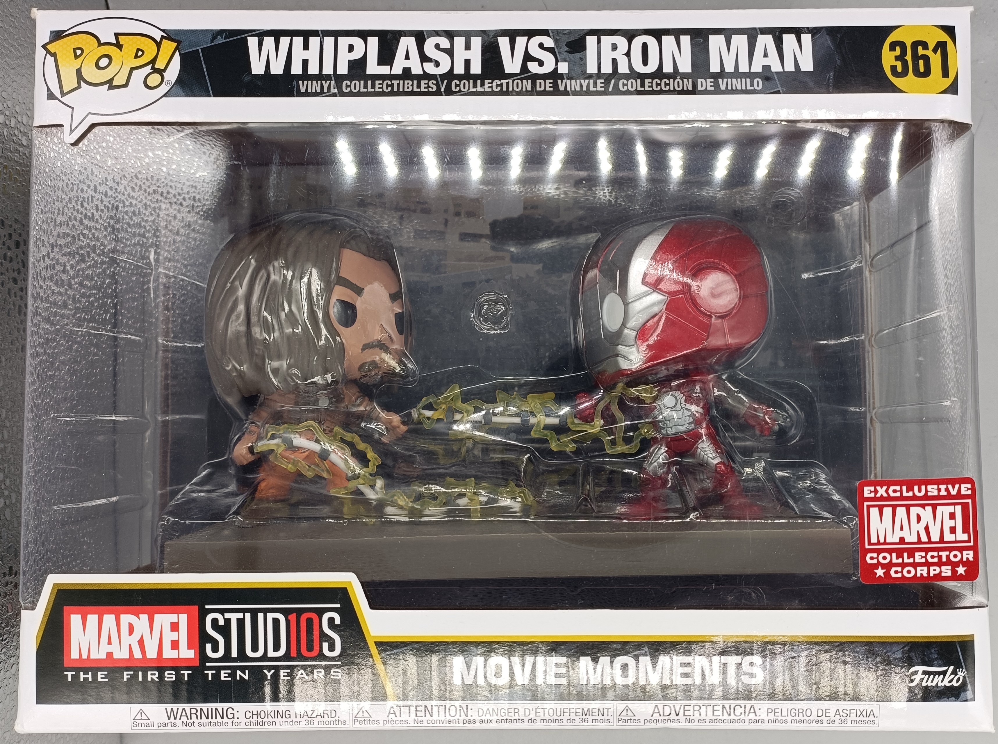 Salir cubrir Torpe 361 Whiplash vs. Iron Man - Movie Moment - Marvel MCC – Funko Pops
