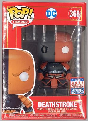 #368 Deathstroke - DC Imperial Palace - 2021 Con BOX DAMAGE