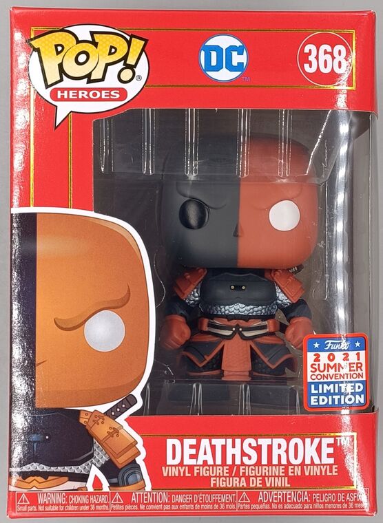 #368 Deathstroke - DC Imperial Palace - 2021 Con BOX DAMAGE