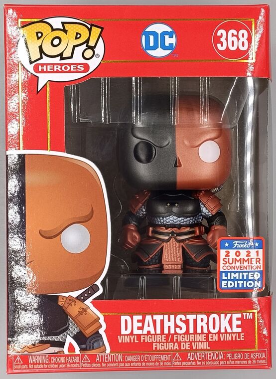 #368 Deathstroke Metallic - DC - 2021 Con China Ltd Ed