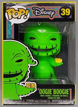 #39 Oogie Boogie - Blacklight  Disney TNBC - BOX DAMAGE