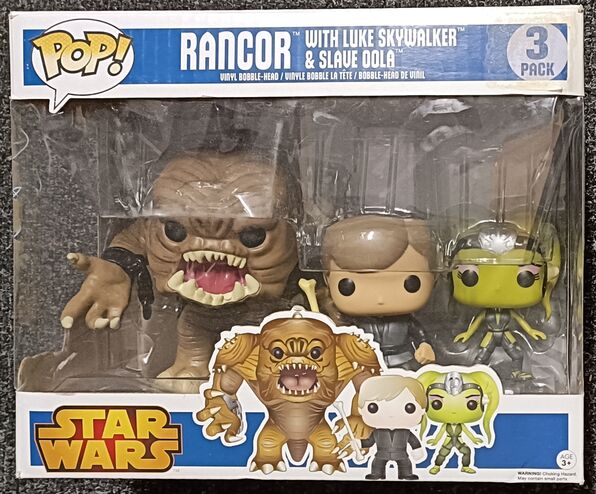 [3 Pack] Rancor (with Luke Skywalker & Slave Oola) 6 DAMAGE
