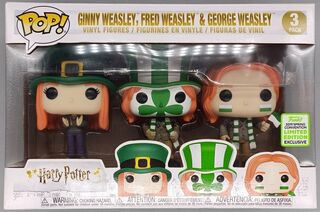 [3 Pack] Ginny Weasley, Fred Weasley & George Weasley (Quidd