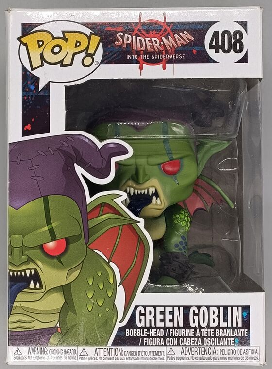 #408 Green Goblin - Marvel SpiderMan Into the Spiderv DAMAGE
