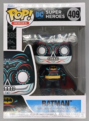 #409 Batman - DC - Dia De Los Day of the Dead - BOX DAMAGE