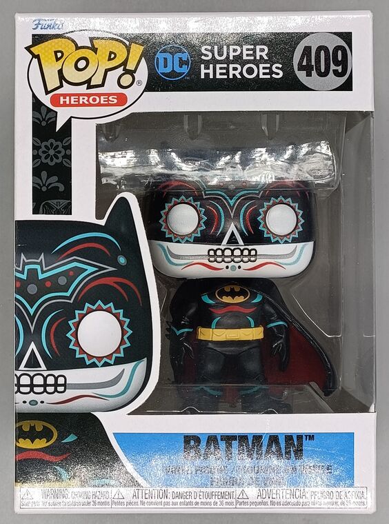 #409 Batman - DC - Dia De Los Day of the Dead - BOX DAMAGE