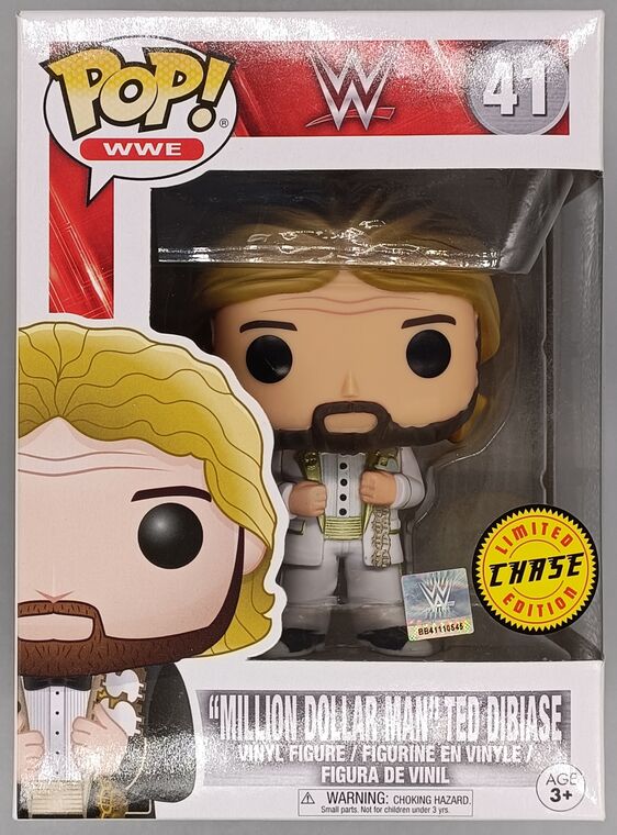#41 Million Dollar Man Ted DiBiase (White Tux) Chase - WWE