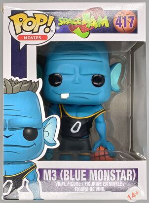 #417 M3 (Blue Monstar) - Space Jam - BOX DAMAGE