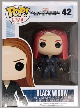 #42 Black Widow - Marvel Captain America 2 Wint - BOX DAMAGE