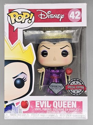 #42 Evil Queen - Diamond - Disney Snow White- BOX DAMAGE