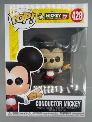 #428 Conductor Mickey Disney Mickey's 90th Anniversar DAMAGE