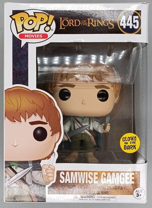 #445 Samwise Gamgee - Glow - Lord Of The Rings - BOX DAMAGE