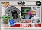 #465 Grogu (with Cookies) Flocked Star Wars - BOX DAMAGE
