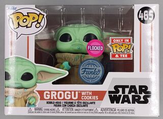 #465 Grogu (with Cookies) Flocked Star Wars