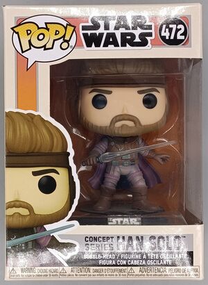 #472 Han Solo (Concept) - Star Wars - BOX DAMAGE