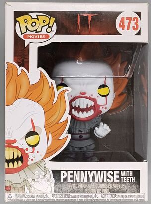 #473 Pennywise (with Teeth) - IT - Horror - BOX DAMAGE