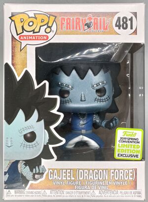 #481 Gajeel (Dragon Force) Metallic Fairy Tale 2019 DAMAGED