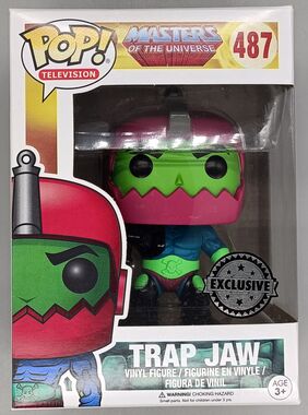 #487 Trap Jaw - Masters Of The Universe - BOX DAMAGE