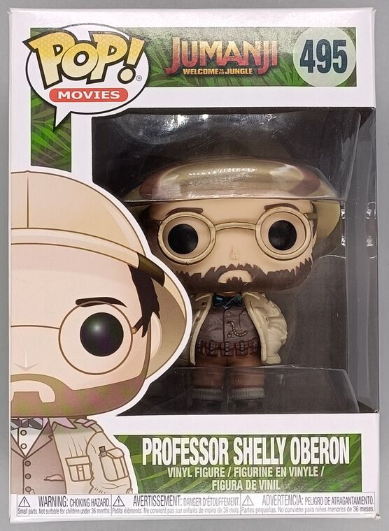 #495 Professor Shelly Oberon - Jumanji - BOX DAMAGE