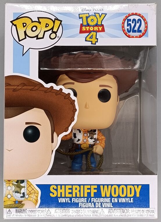 #522 Sheriff Woody - Disney - Toy Story 4 - BOX DAMAGE