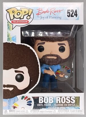 #524 Bob Ross - BOX DAMAGE