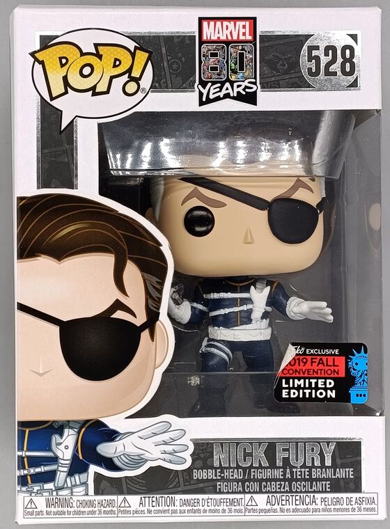 #528 Nick Fury (First Appearance) Marvel 80 Years  20 DAMAGE