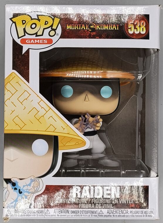 #538 Raiden - Mortal Kombat - BOX DAMAGE