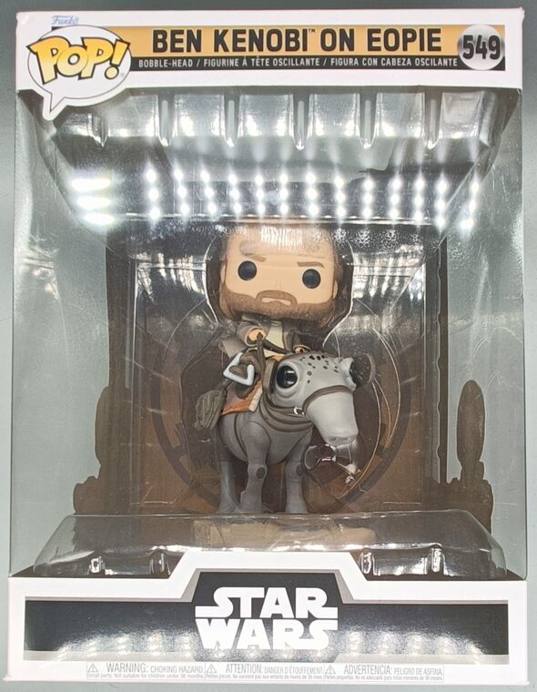 #549 Ben Kenobi on Eopie - Deluxe - Star Wars - BOX DAMAGE