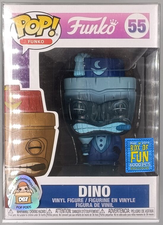 #55 Dino (Blue) - Funko (Originals) Day of Fun - 6,000pc LE