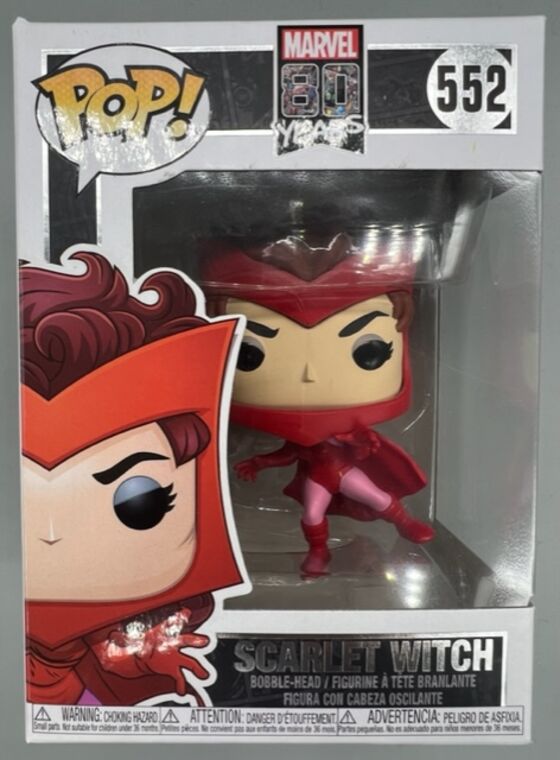 #552 Scarlet Witch (First Appearance) Marvel 80 Years DAMAGE