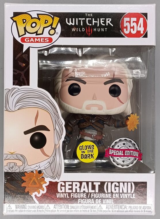 #554 Geralt (Igni) - Glow - The Witcher 3 Wild Hunt